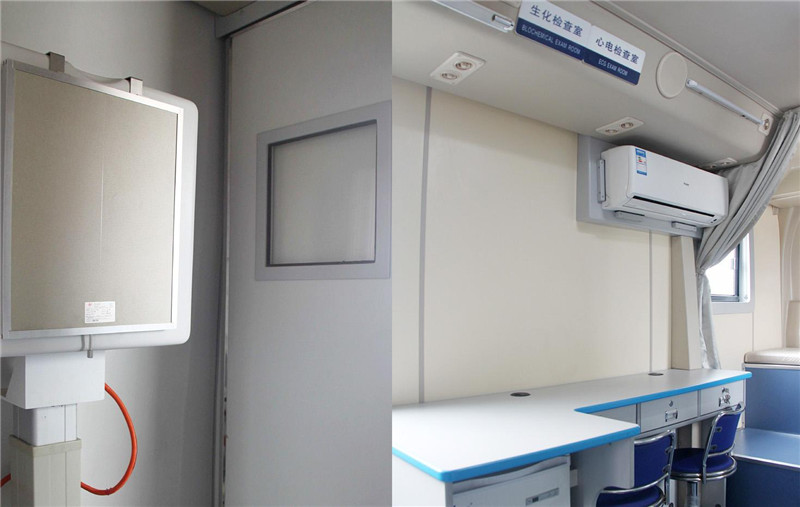 移动体检车造福人民群众，生产厂家为健康护航01